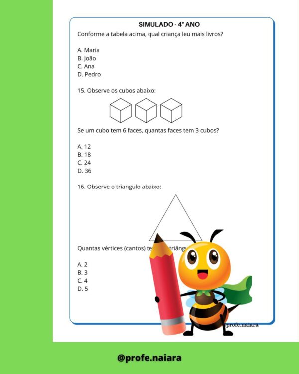 Simulado 4° ano - Image 9
