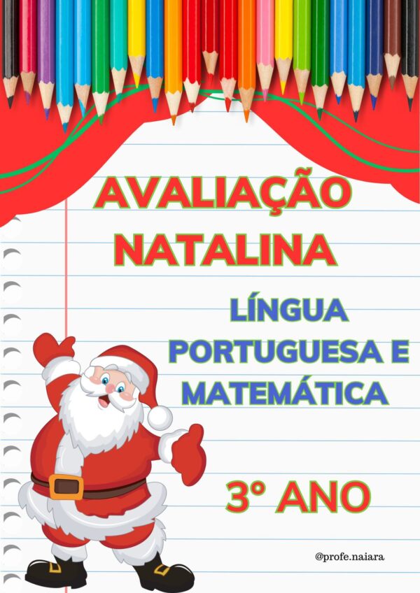 Avaliações 4° bimestre 3° ano