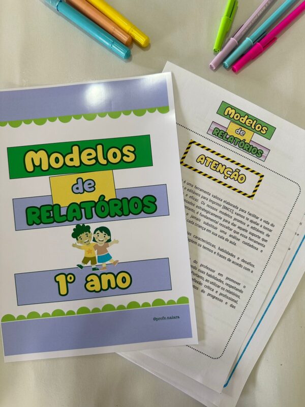 Modelos de Relatórios 1° ano - Image 4