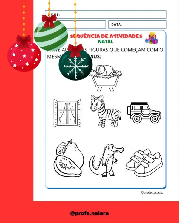 Sequência de atividades Natal - 1° ano - Image 11