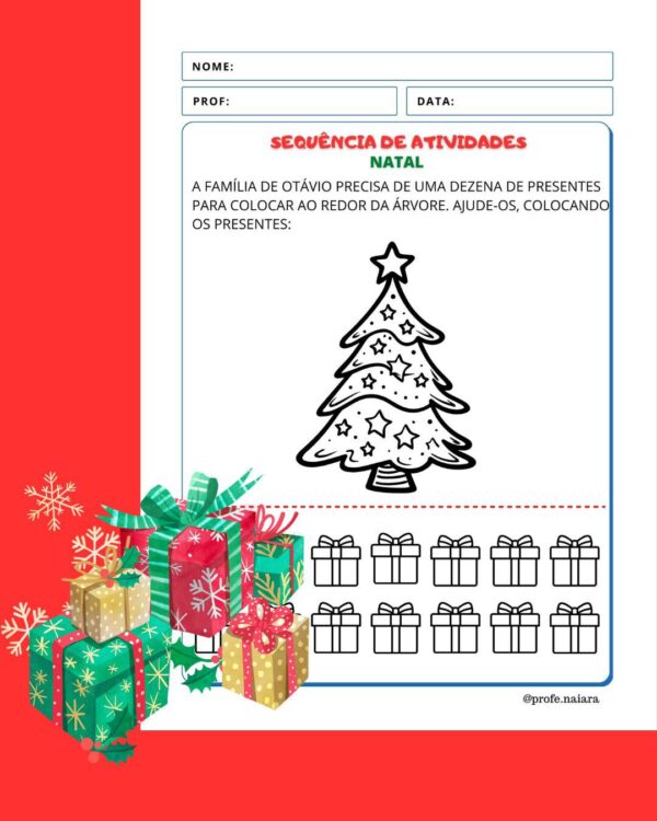 Sequência de atividades Natal - 1° ano - Image 8