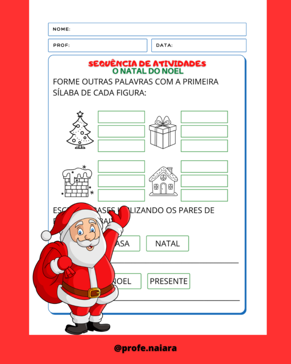 Sequência de atividades - Natal 2° ano - Image 3