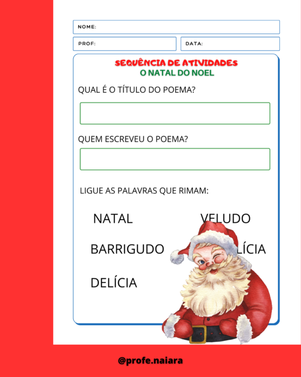 Sequência de atividades - Natal 2° ano - Image 8