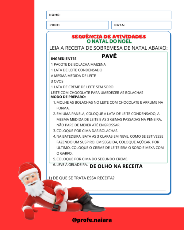 Sequência de atividades - Natal 2° ano - Image 10