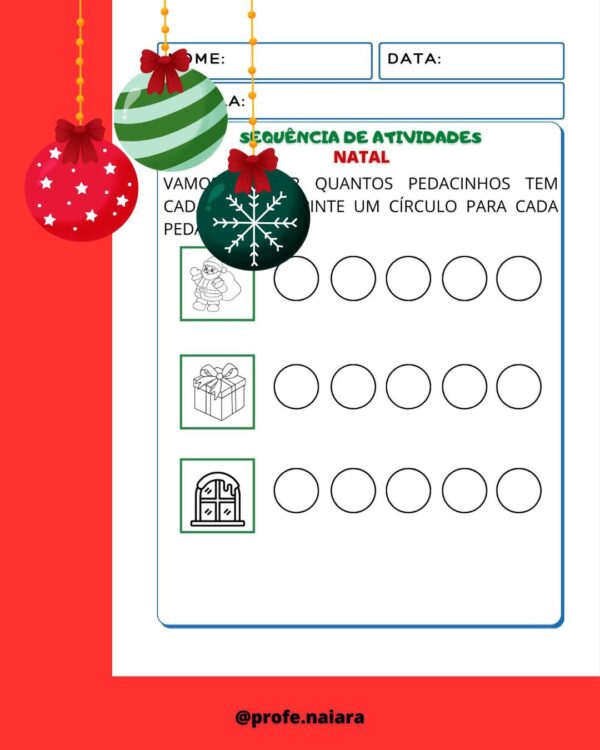 Sequência de Atividades Natal Ed. infantil - Image 3