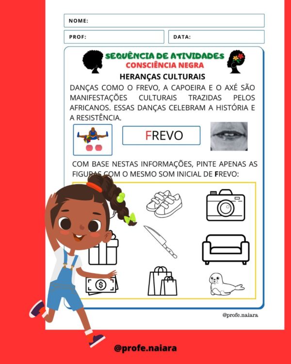 Sequência de atividades Consciência Negra 1° ano - Image 6