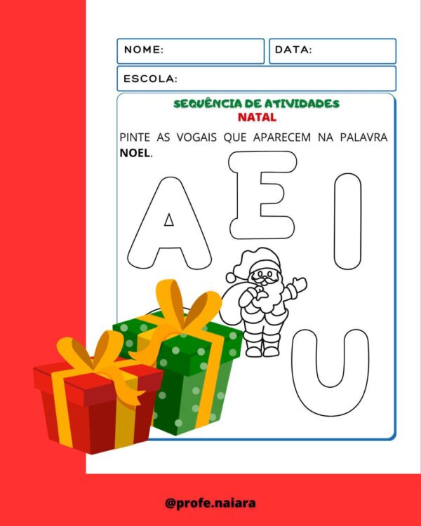 Sequência de Atividades Natal Ed. infantil - Image 6