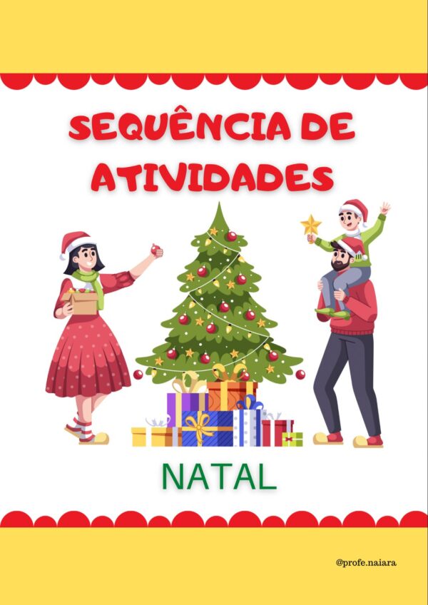 Sequência de atividades Natal - 1° ano