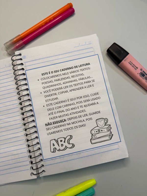 Caderno de leitura - Imagem 2