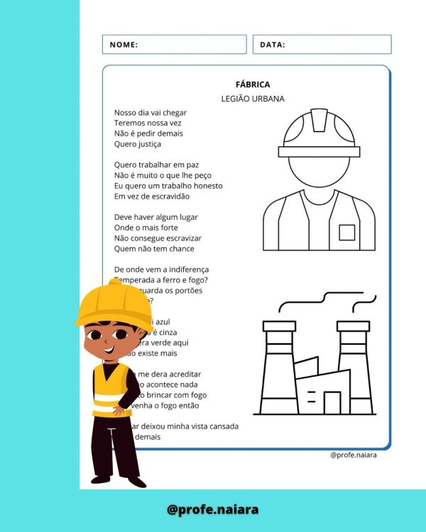 Sequência Didática Dia do Trabalhador 5° ano - Imagem 10