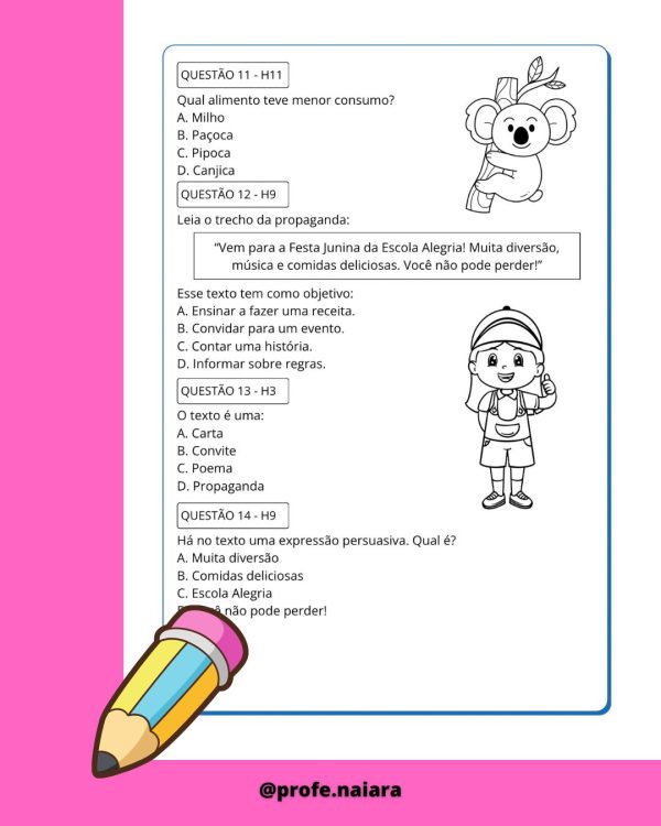 Super combo SAEB 5° ano - Língua portuguesa e matemática  - Imagem 16