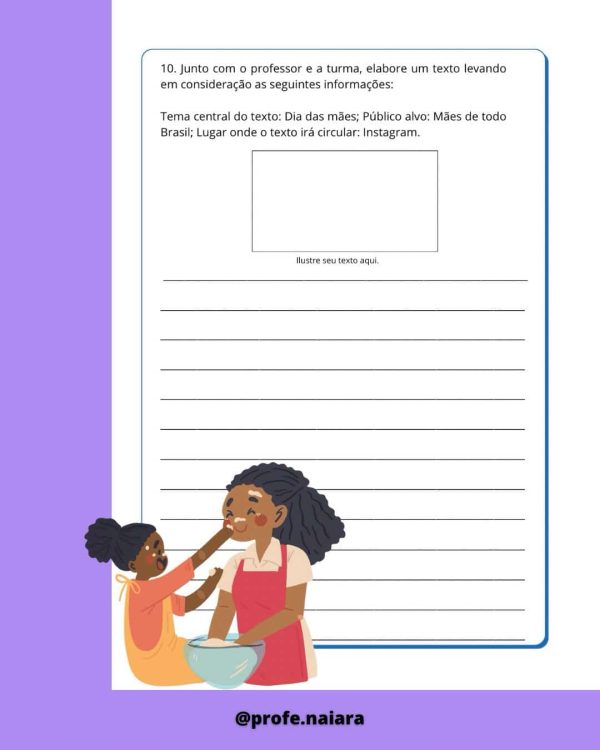 Sequência didática Dia das Mães para 4°ano - Imagem 3