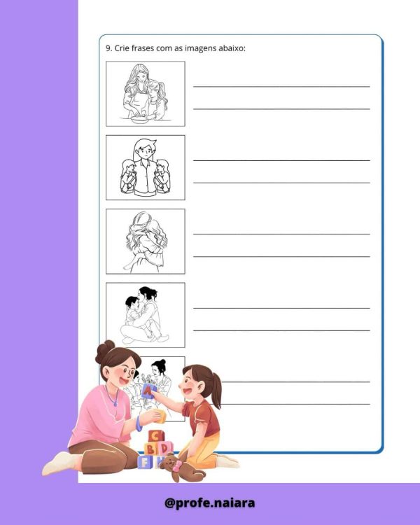 Sequência didática Dia das Mães para 4°ano - Imagem 4