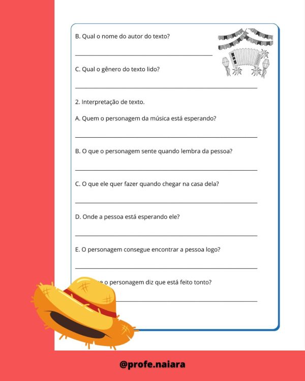 Sequência de atividades Festa Junina para 3° ano - Imagem 3