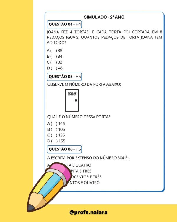 Combo SAEB Língua portuguesa e Matemática - 2° ANO 2° Edição - Imagem 13