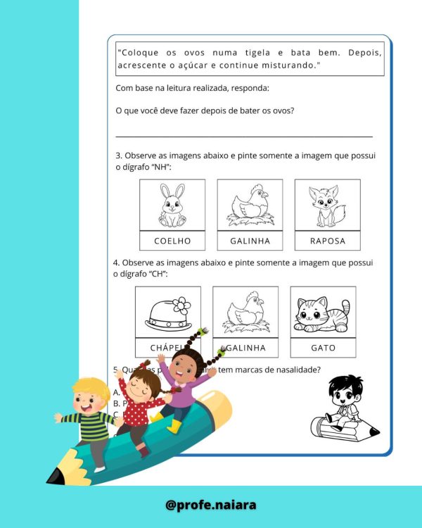 Avaliações 2° Bimestre 3° ano - Image 4