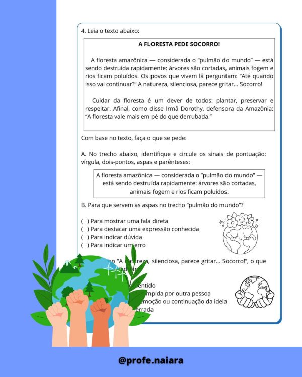 Sequência Didática: Meio ambiente 5° Ano - Imagem 5