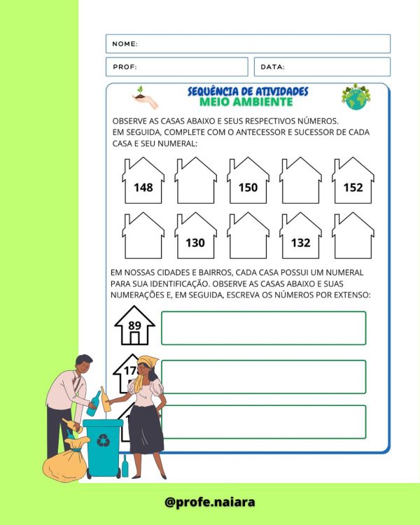 Sequência de atividades: Meio ambiente matemática 2° Ano - Imagem 6