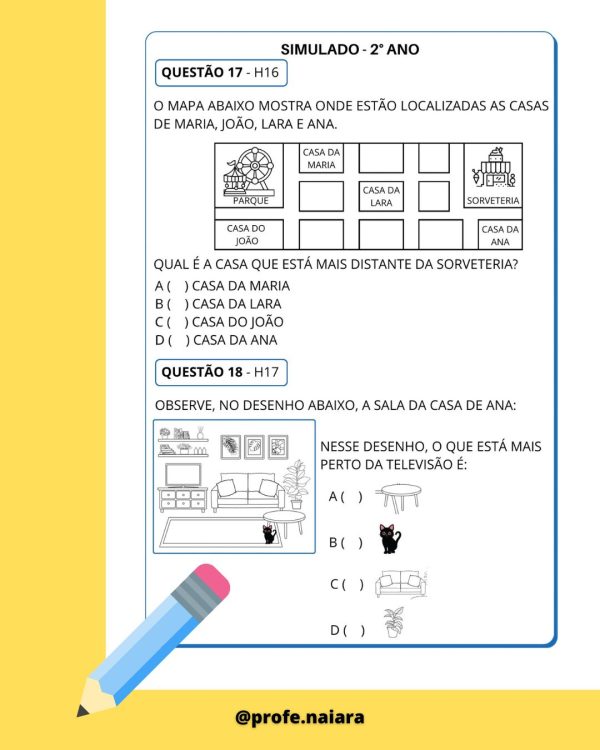 Combo SAEB Língua portuguesa e Matemática - 2° ANO 2° Edição - Imagem 18