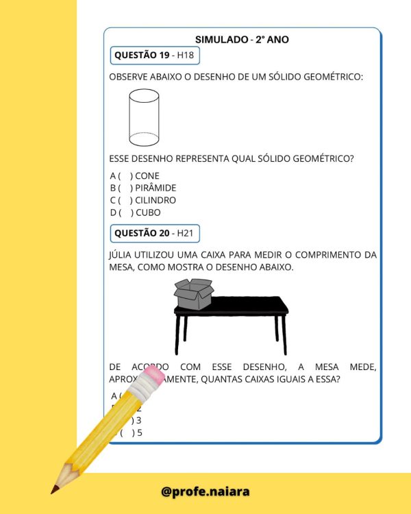 Combo SAEB Língua portuguesa e Matemática - 2° ANO 2° Edição - Imagem 19