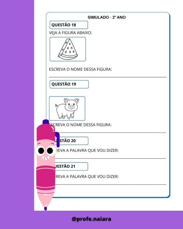 Combo SAEB Língua portuguesa e Matemática - 2° ANO 2° Edição - Imagem 7