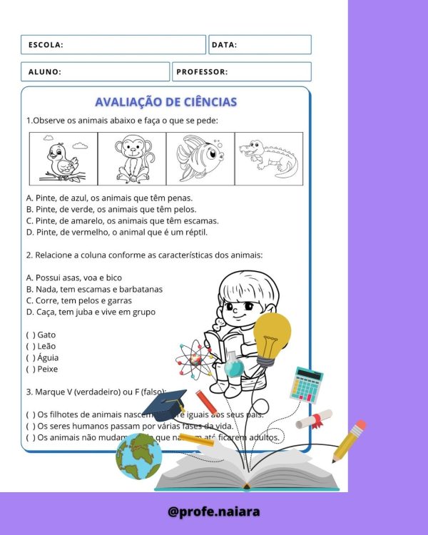 Avaliações 2° Bimestre 3° ano - Image 11