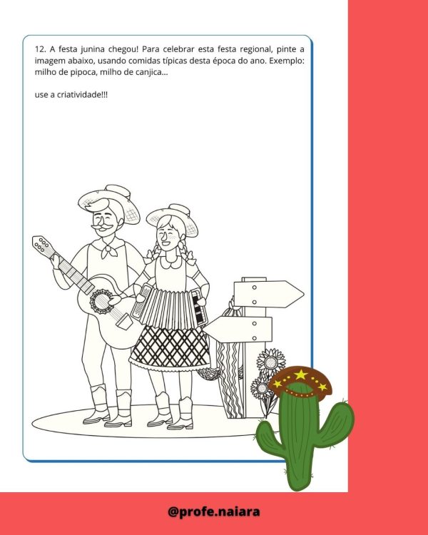 Sequência de atividades Festa Junina para 3° ano - Imagem 11