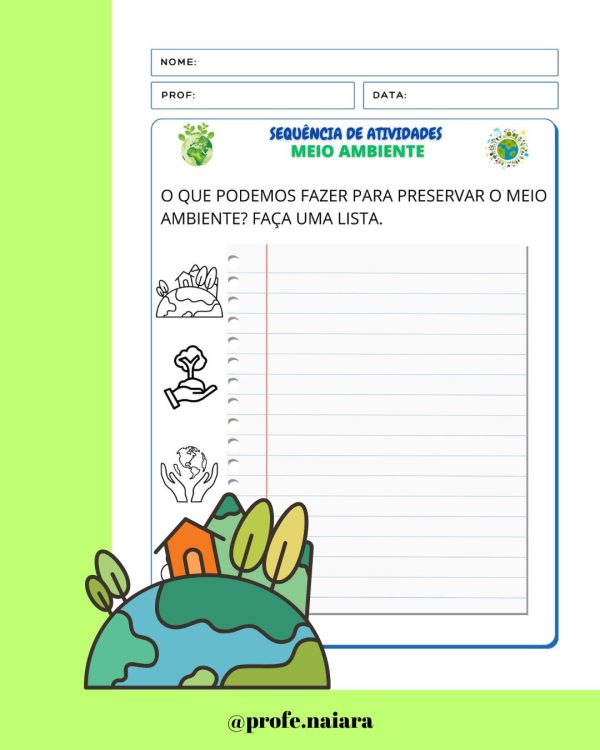 Sequência de atividades: Meio ambiente 1° Ano - Image 12