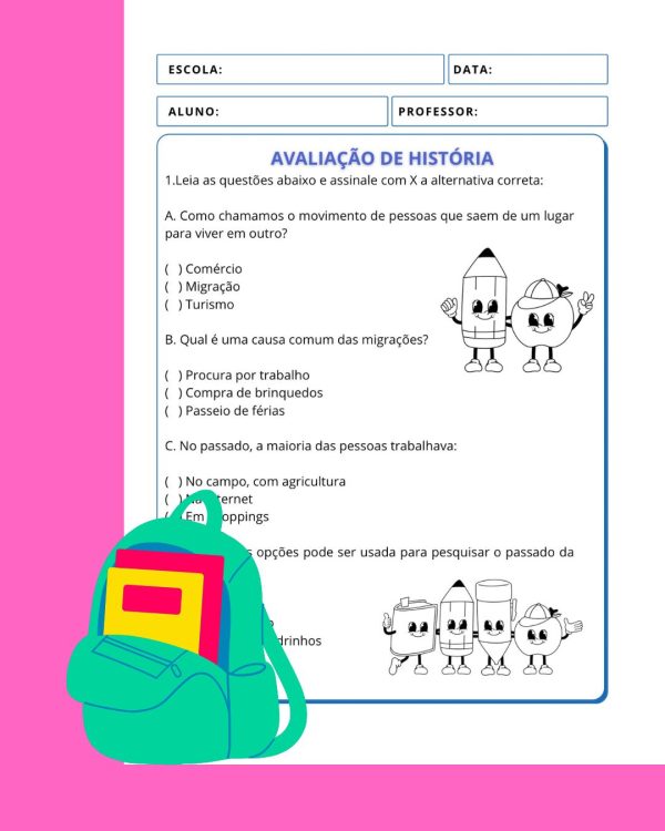 Avaliações 2° Bimestre 3° ano - Image 19