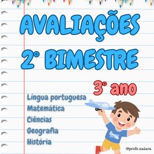 Avaliações 2° Bimestre 3° ano