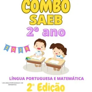 Combo SAEB Língua portuguesa e Matemática - 2° ANO 2° Edição