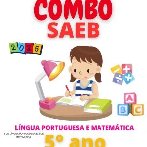 Super combo SAEB 5° ano - Língua portuguesa e matemática 