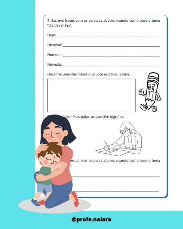Sequência didática Dia das Mães para 3°ano - Imagem 9
