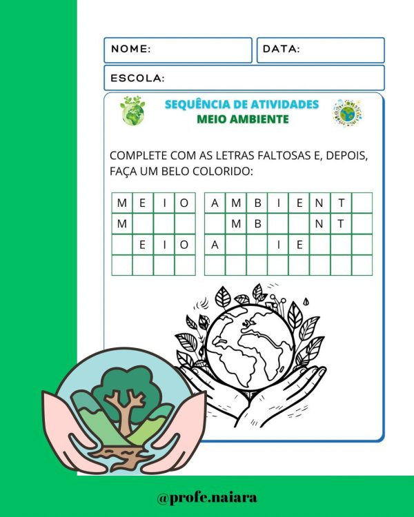 Sequência Didática Meio ambiente Educação infantil - Imagem 15