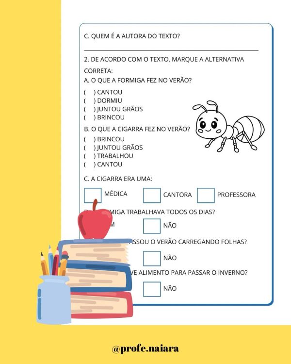 Avaliações 2° bimestre 2° ano - Imagem 3