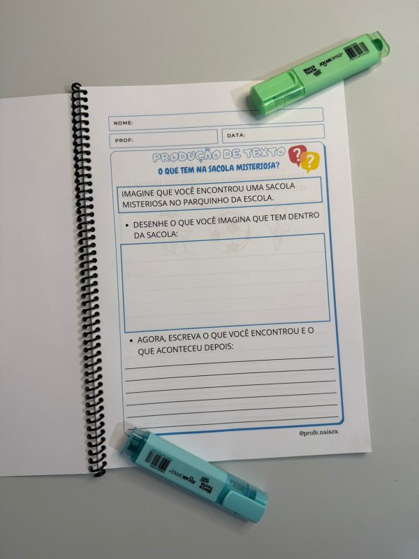 Caderno de produção textual - Imagem 2