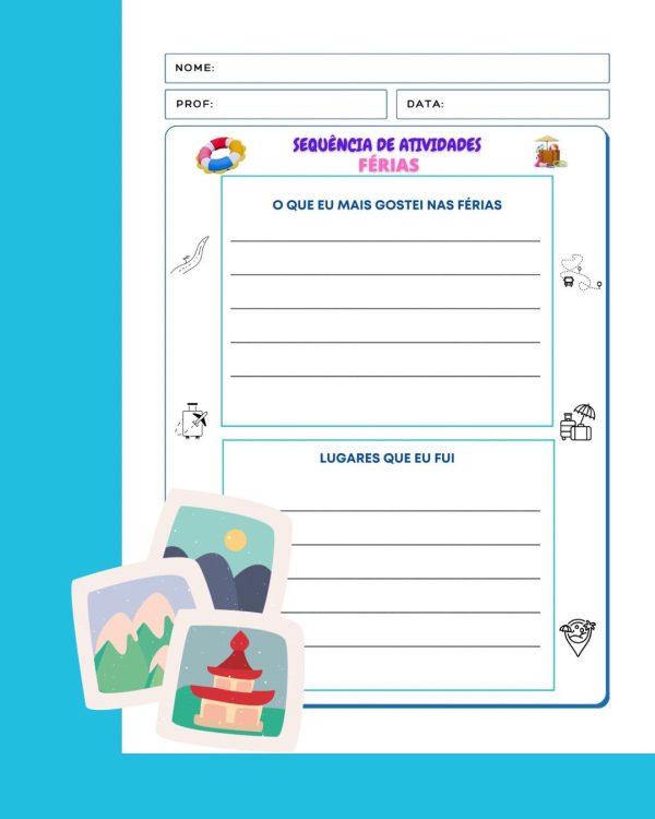 Sequência de atividades: Férias 1° Ano - Imagem 13