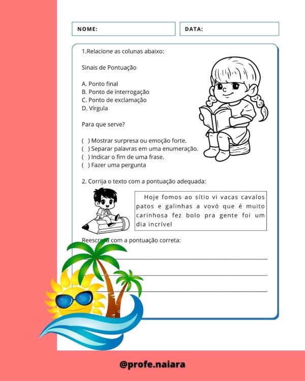 Sequência de atividades: Férias 4° Ana - Imagem 2