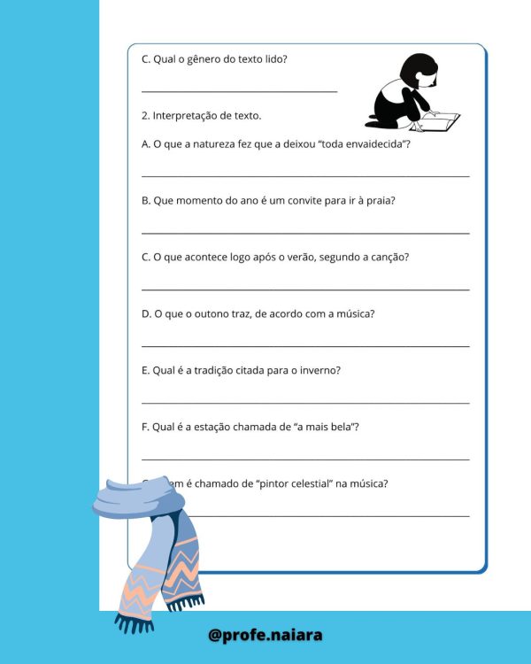 Sequência de atividades: Inverno 3° ano - Imagem 3