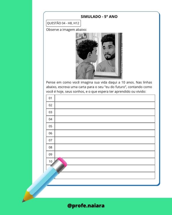 SAEB produção de texto 5° Ano 2° Edição - Imagem 5