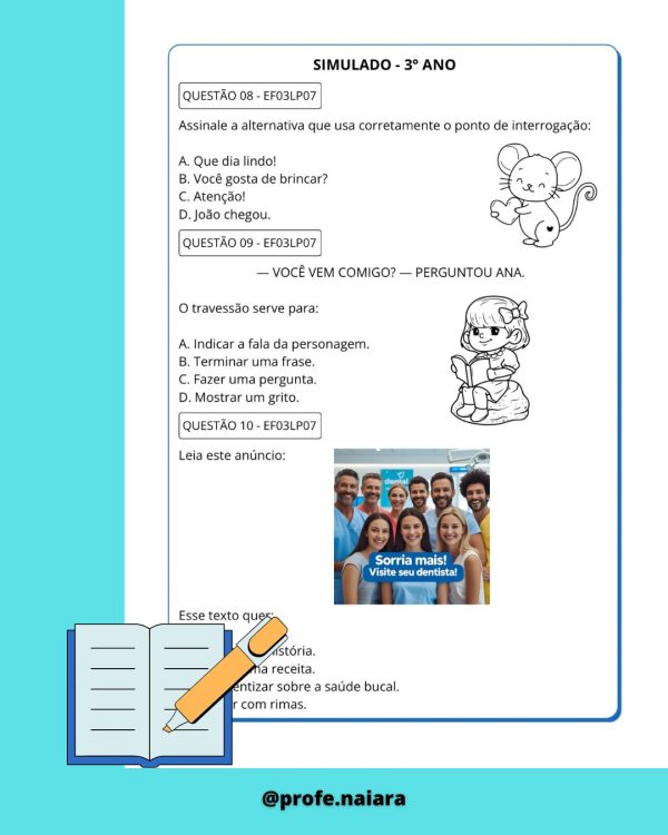 Simulado 3° Ano - 2025 - Imagem 11
