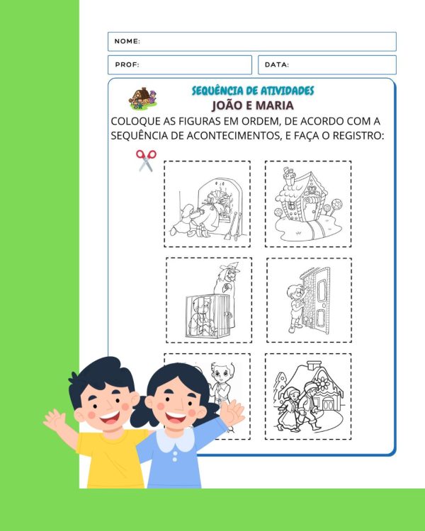 Sequência de Atividades: João e Maria  2° ano - Imagem 13