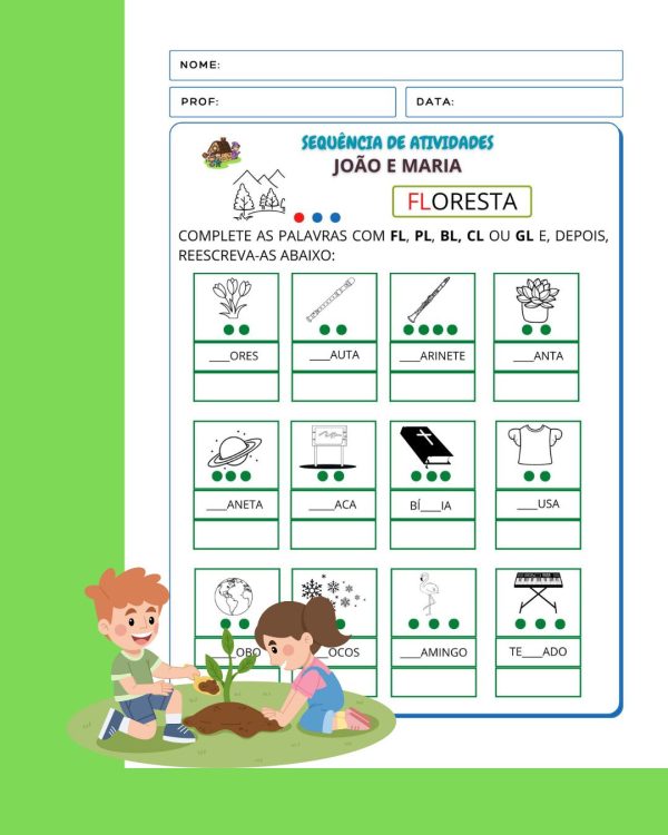 Sequência de Atividades: João e Maria  2° ano - Imagem 19