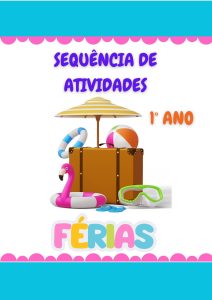 Sequência de atividades: Férias 1° Ano