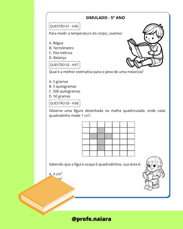 Combo SAEB Língua portuguesa e Matemática - 5° Ano 3° Edição - Imagem 9
