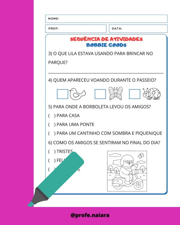 Sequência de Atividades: Bobbie Goodds  2° ano - Imagem 4