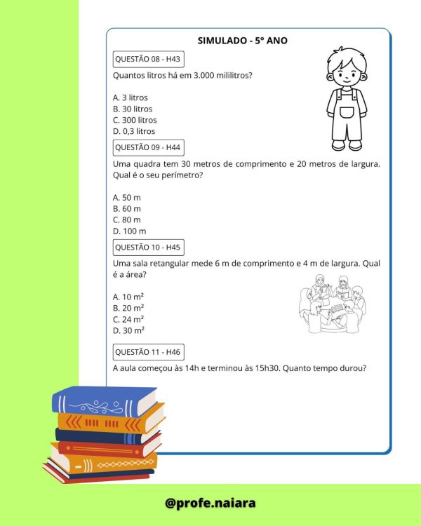 Combo SAEB Língua portuguesa e Matemática - 5° Ano 3° Edição - Imagem 11