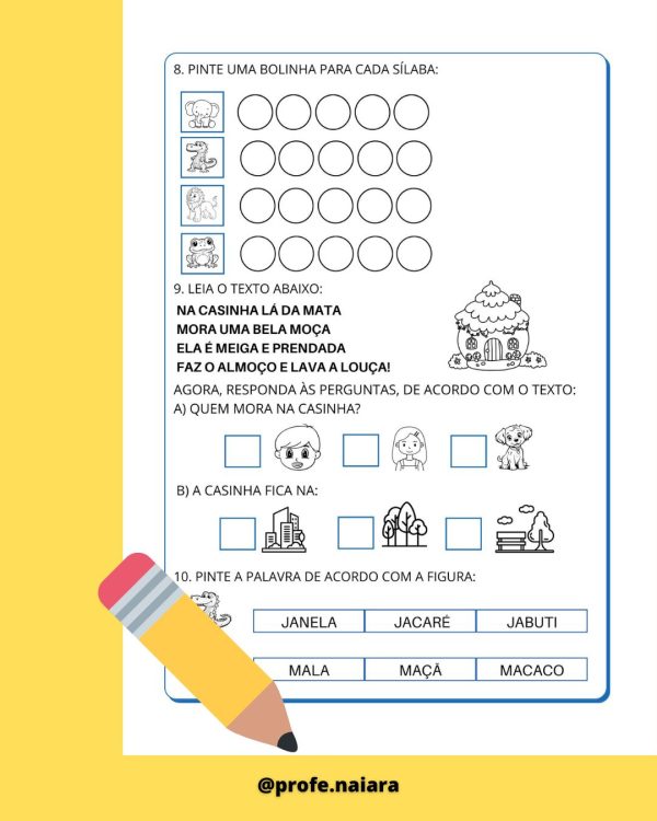Diagnósticas 1° ano 2025 - Imagem 4