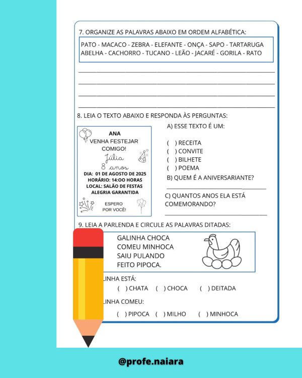 Diagnósticas 2° ano - Imagem 4