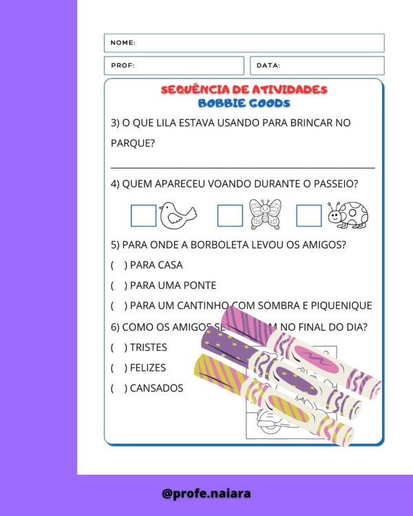Sequência de Atividades: Bobbie Goodds  1° ano - Imagem 4